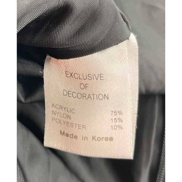 Browns Women's Size Small/Medium Grey/Black Dress - Picture 5 of 5